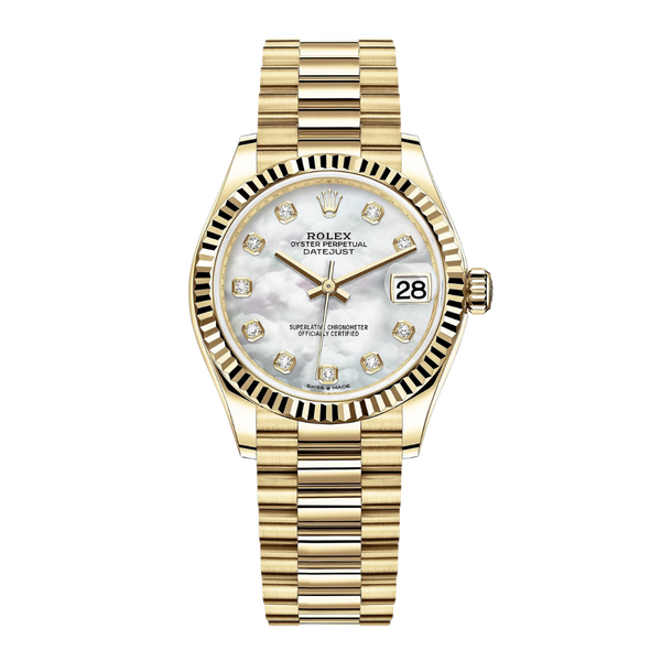 Rolex Datejust 31 Mother of Pearl Diamond Dial