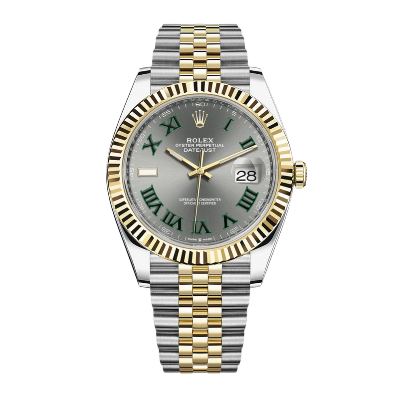 Rolex Datejust 41 Two-Tone Wimbledon Dial