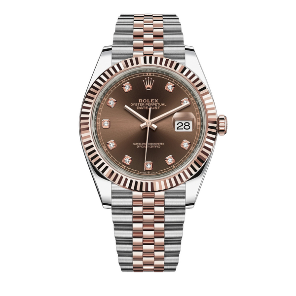 Rolex Datejust 41 Chocolate Diamond Dial