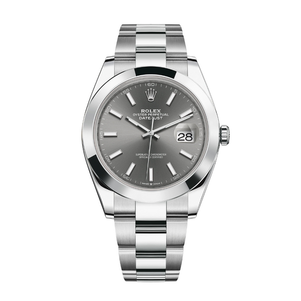 Rolex Datejust 41 Grey Index Dial