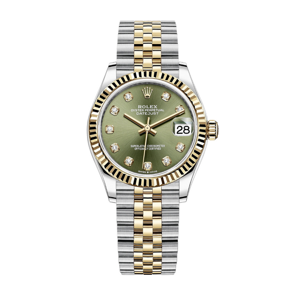 Rolex Datejust 31 Green Diamond Dial