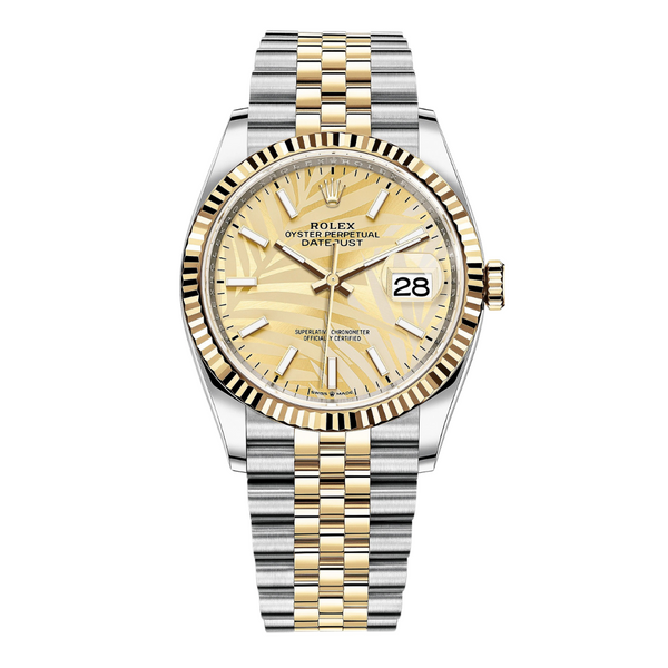 Rolex Datejust 36 Palm Motif Dial