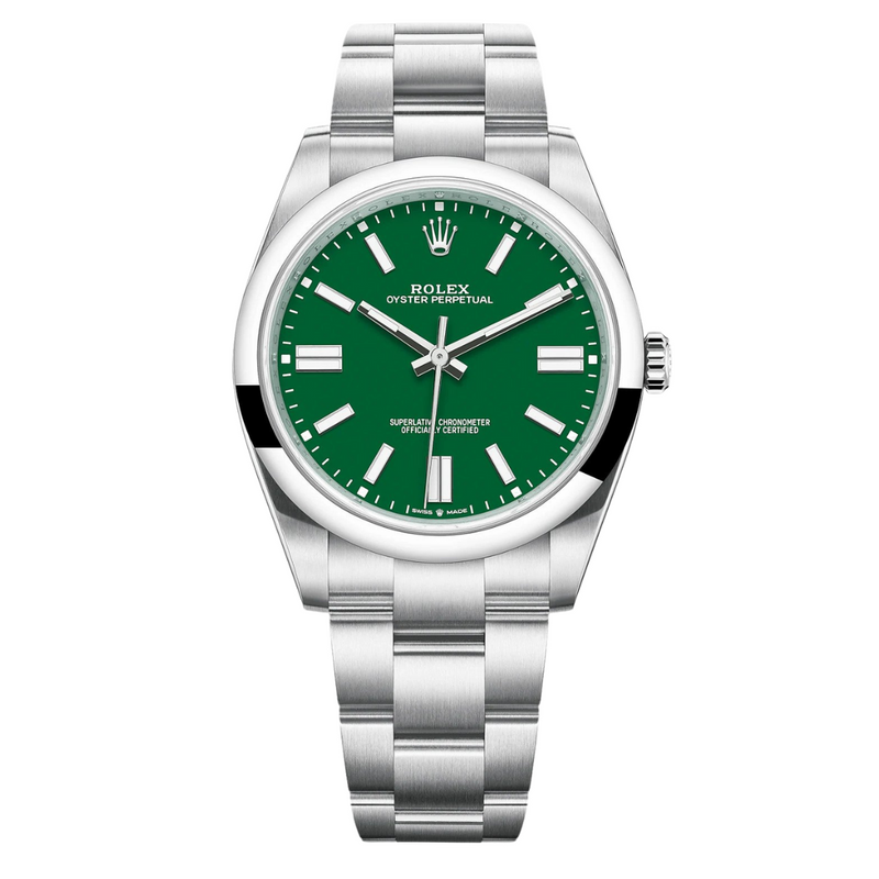 Rolex Oyster Perpetual 41 Green Dial