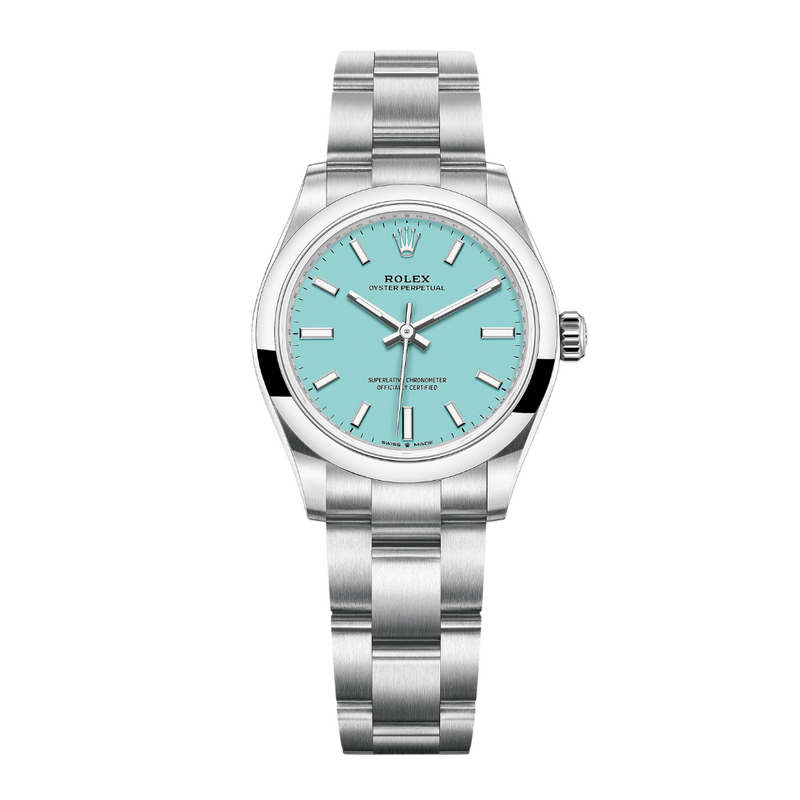 Rolex Oyster Perpetual 31 Turquoise Dial