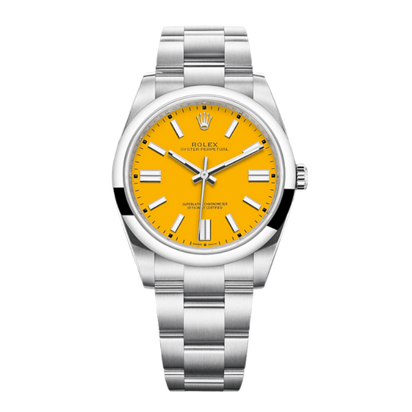 Rolex Oyster Perpetual 36 Yellow Dial