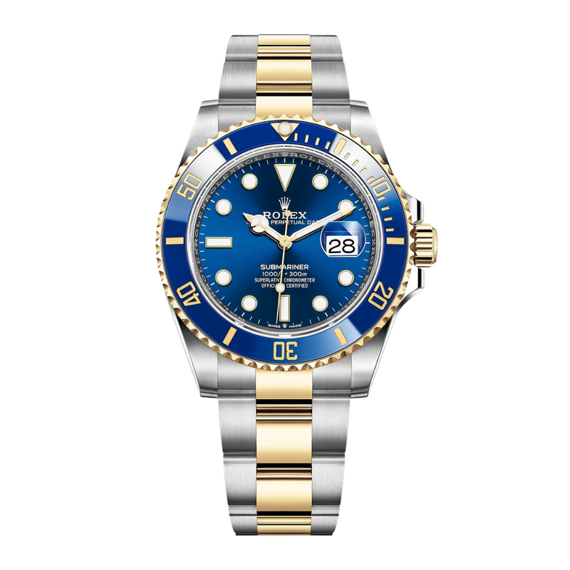 Rolex Submariner Two-Tone Blue Dial